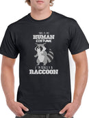 I'm Really A Raccoon T-shirt -SmartPrintsInk Designs