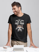 Just Here For The Free Food! T-shirt -SmartPrintsInk Designs