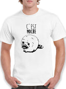 C'est Moche Raccoon T-shirt -SmartPrintsInk Designs