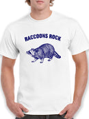 Raccoons Rock T-shirt -SmartPrintsInk Designs