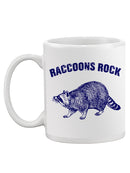 Raccoons Rock Mug -SmartPrintsInk Designs