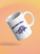 Raccoons Rock Mug -SmartPrintsInk Designs