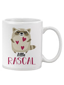 Little Raccoon Pascal Mug -SmartPrintsInk Designs