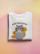 Even Raccoons Recycle! Sweatshirt -SmartPrintsInk Designs