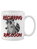 Recurring Raccoon. Mug -SmartPrintsInk Designs