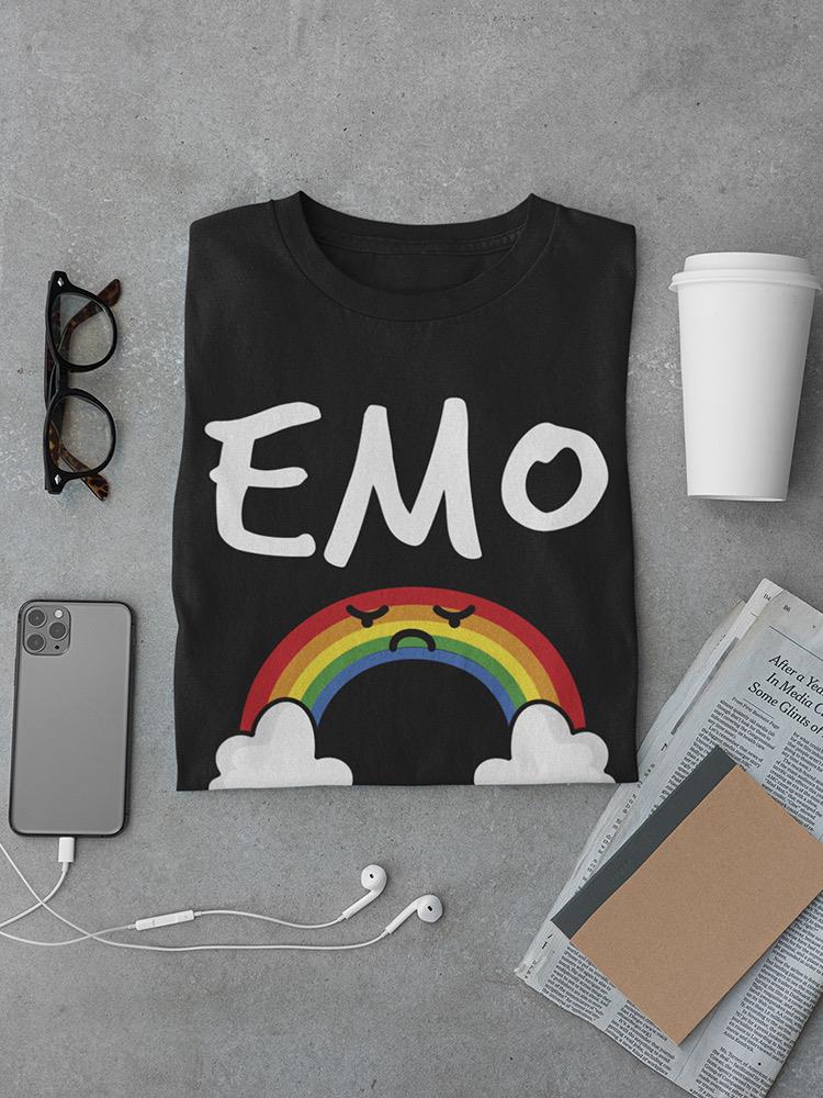 Emo Gay Rainbow T-shirt -SmartPrintsInk Designs