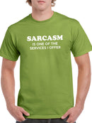 Sarcasm Is A Service I Offer T-shirt -SmartPrintsInk Designs