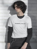 Til Death, We Do Art. T-shirt -SmartPrintsInk Designs