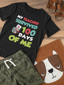 Teacher Survived 100 Days Of Me T-shirt -SmartPrintsInk Designs