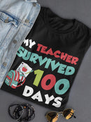 Teacher Survived 100 Days Of Me T-shirt -SmartPrintsInk Designs