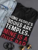 My Body Is A Dive Bar T-shirt -SmartPrintsInk Designs