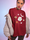 Cosmical Flowers! T-shirt -SmartPrintsInk Designs