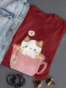 Kit-Tea T-shirt -SmartPrintsInk Designs