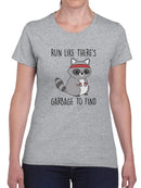 Run Like There's Garbage T-shirt -SmartPrintsInk Designs