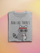 Run Like There's Garbage T-shirt -SmartPrintsInk Designs