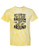 I'm A Gym Raccoon Tie Dye Tee -SmartPrintsInk Designs