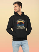 I Like Raccoons And 3 People Hoodie -SmartPrintsInk Designs