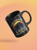 I Like Raccoons And 3 People Mug -SmartPrintsInk Designs