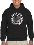 Save The Trash Panda Hoodie -SmartPrintsInk Designs