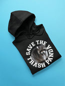 Save The Trash Panda Hoodie -SmartPrintsInk Designs