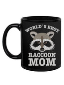 World's Best Raccoon Mom Mug -SmartPrintsInk Designs