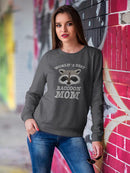 World's Best Raccoon Mom Sweatshirt -SmartPrintsInk Designs