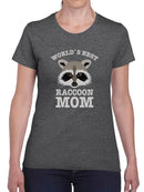World's Best Raccoon Mom T-shirt -SmartPrintsInk Designs
