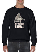 My Spirit Animal Raccoon Hoodie -SmartPrintsInk Designs