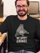 My Spirit Animal Raccoon T-shirt -SmartPrintsInk Designs