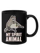 My Spirit Animal Raccoon Mug -SmartPrintsInk Designs