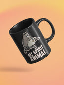 My Spirit Animal Raccoon Mug -SmartPrintsInk Designs