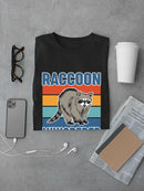 Raccoon Whisperer T-shirt -SmartPrintsInk Designs