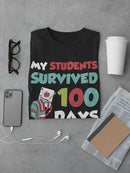 Students Survived 100 Of Me T-shirt -SmartPrintsInk Designs