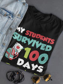 Students Survived 100 Of Me T-shirt -SmartPrintsInk Designs