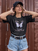Follow Your Dreams Butterfly T-shirt -SmartPrintsInk Designs
