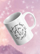 Love Quote Butterfly Mug -SmartPrintsInk Designs