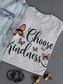 Choose Kindness Butterfly T-shirt -SmartPrintsInk Designs