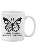 Everything That Weighs You Down Mug -SmartPrintsInk Designs