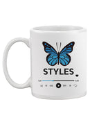 Butterfyl Styles Mug -SmartPrintsInk Designs