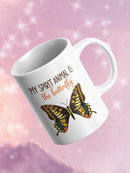 Spirit Animal Is The Butterfly Mug -SmartPrintsInk Designs
