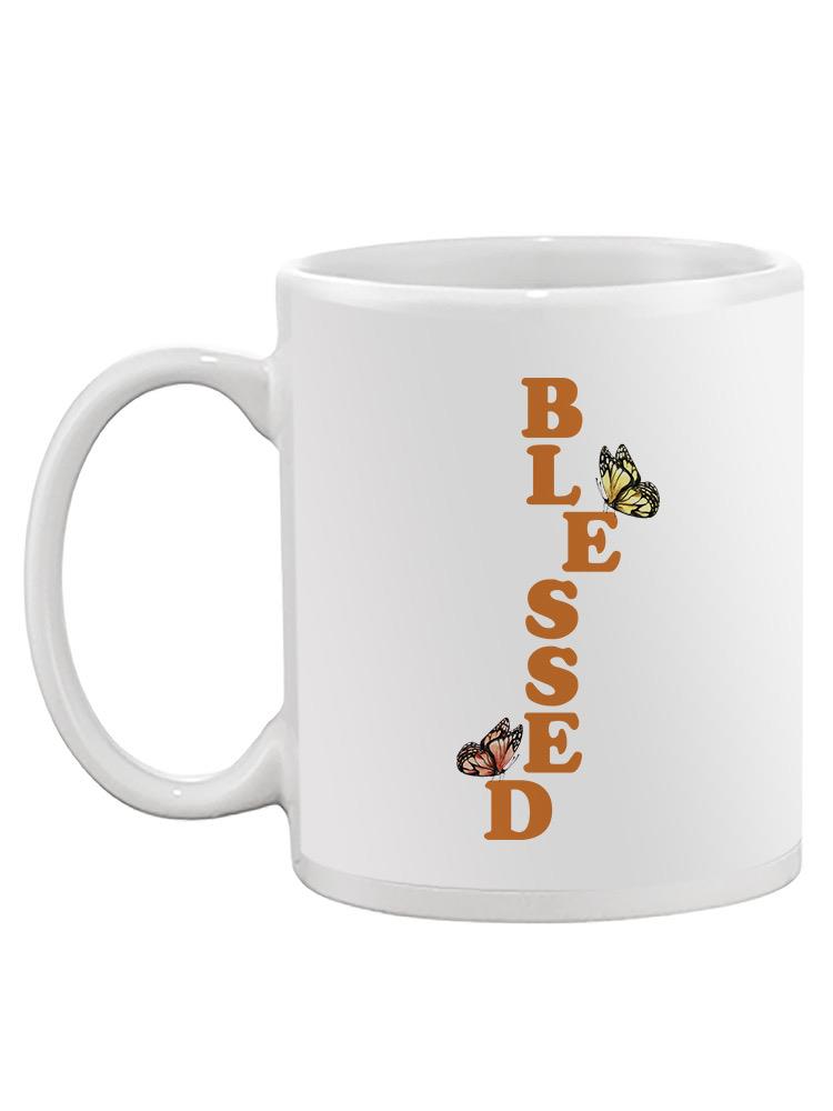 Blessed Butterflies Mug -SmartPrintsInk Designs