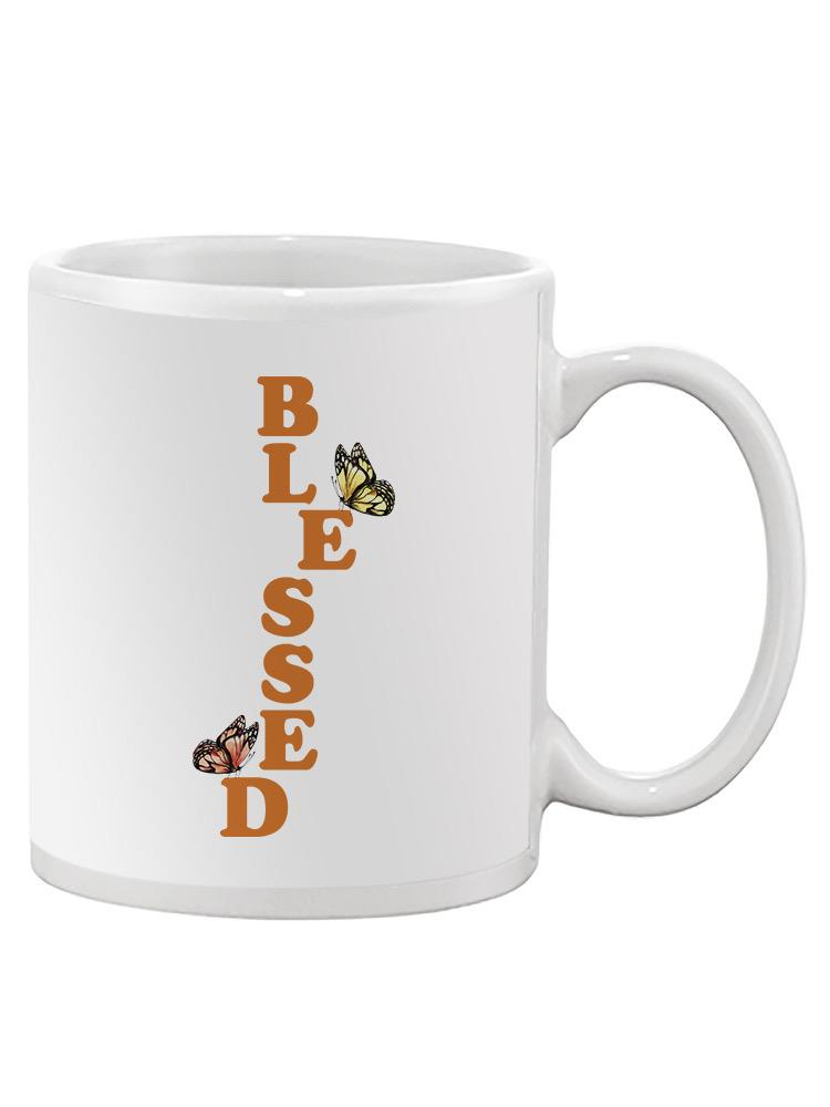 Blessed Butterflies Mug -SmartPrintsInk Designs