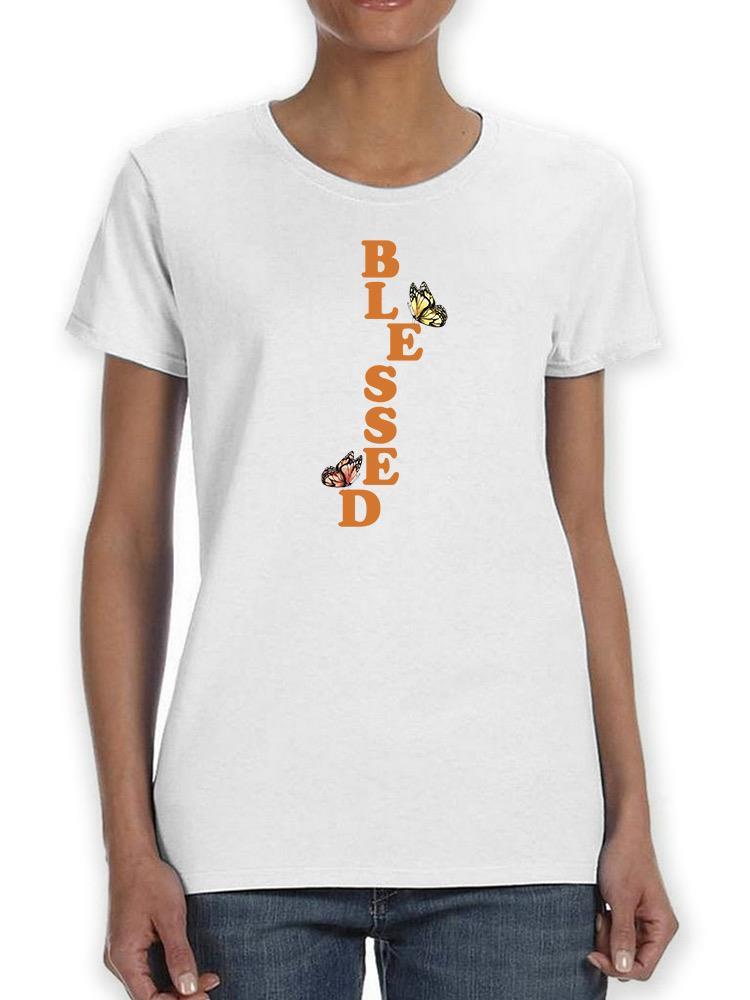 Blessed Butterflies T-shirt -SmartPrintsInk Designs