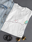 Butterfly Trail T-shirt -SmartPrintsInk Designs