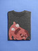 Pug Cupid T-shirt -SmartPrintsInk Designs