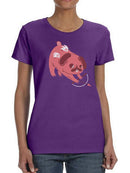 Pug Cupid T-shirt -SmartPrintsInk Designs