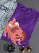 Pug Cupid T-shirt -SmartPrintsInk Designs