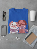 Lovely Pugs T-shirt -SmartPrintsInk Designs