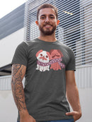 Lovely Pugs T-shirt -SmartPrintsInk Designs