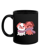 Lovely Pugs Mug -SmartPrintsInk Designs
